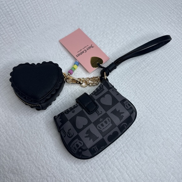 Juicy Couture Sweet Break Time Mini Tab Wristlet 🖤 - Picture 2 of 7